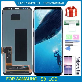 Оригинальный Для Samsung Galaxy S8 ЖК-экран Дисплей 5,8 