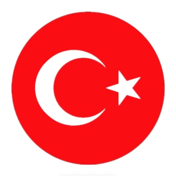 Наклейка на автомобиль Забавный Турецкий флаг с Луной и Звездой, Автомобили, Мотоциклы, Аксессуары для экстерьера, Виниловая наклейка