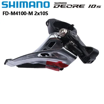 Shimano Deore FD-M4100-M M617-D FD-M6020-D 31,8/34,9 мм Зажим Переднего Переключателя MTB Кронштейн для горного Велосипеда 2x10 Скоростные Велосипедные Запчасти