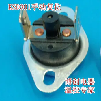 Переключатель термостата с ручным сбросом KSD301 / KSD303, термостат 110 градусов, 10A250V, большой, выгодно