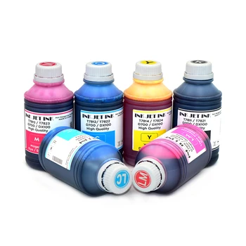 6 видов цветов * 500 мл красящие чернила для заправки чернильного картриджа FUJI DX-100 T7811-T7816 для принтера FujiFilm DX100