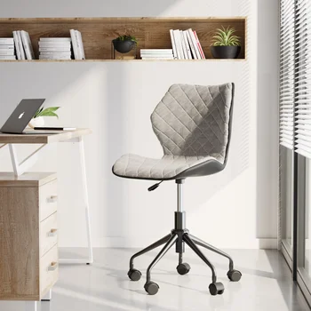Современное офисное рабочее кресло с регулируемой высотой, Серые офисные стулья офисное кресло компьютерное кресло
