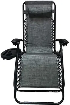 Универсальный Подстаканник Чехол для кресла с нулевой гравитацией, для отдыха, бассейна, пляжа, двора, сада, серый