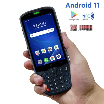 Seuic AUTOID10 Мобильный Android 11 Терминалы передачи данных 1D 2D КПК 4G Wifi GPS Складской Сканер штрих-кода NFC Прочный Ручной Терминал