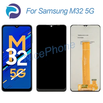Samsung Galaxy M32 5G ЖК-дисплей с Сенсорным экраном Дигитайзер В Сборе Замена 6,4 