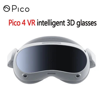 Глобальная версия VR Очков Pico 4, Универсальные Очки виртуальной реальности с 3D Дисплеем 4K, Гарнитура виртуальной реальности Steam VR, Игры виртуальной реальности Metaverse
