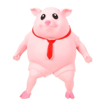 N80C Сжимающая Розовая Свинья, Сжимаемая Игрушка, игрушка для снятия стресса на Хэллоуин, подарок ребенку