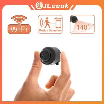 JLeeok 2-Мегапиксельная Мини-WiFi Камера наблюдения ИК-монитор ночного видения Широкоугольный IP-камера Безопасности для помещений Видеомагнитофон