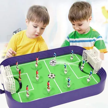Настольная игра в мини-футбол, соревновательная игра для детей и взрослых на вечеринке, двойная доска для родителей и детей, игрушки для большого футбольного поля