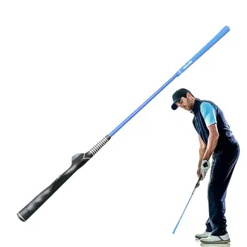 Палка для разминки в гольфе, тренажер для начинающих, палка для качания с двойной головкой, палка для качания с валом из цельного волокна Для тренировок на открытом воздухе