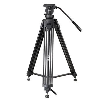 KINGJOY Лидер продаж, профессиональная алюминиевая Популярная камера, видео штатив, подставка VT-2500 для видеокамеры
