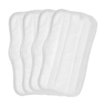 Замена прокладок для швабры из 4 упаковок для S3101, S3202, S3250, моющийся коврик для чистки, отпариватель для твердых полов
