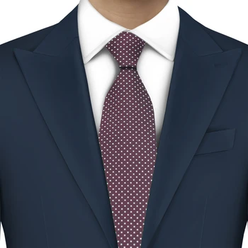 LYL 7CM Red Dot Деловой Тонкий мужской галстук Итальянский Шелковый галстук для гостей на свадьбу, подарок для жениха, Бесплатная доставка для мужчин