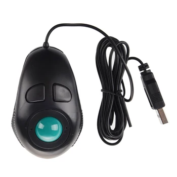 Портативная пальцевая 4D USB мини-трекбольная мышь