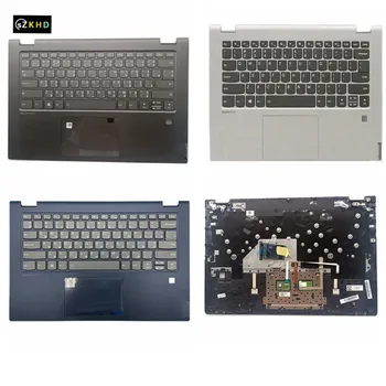 Новый оригинальный корпус, подставка для рук, Верхний регистр, клавиатура с подсветкой для Lenovo IdeaPad C340-14 C340-14IWL, C340-14API, C340-14IML, FLEX-14IWL