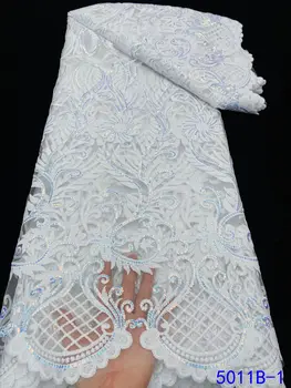 Белое Свадебное Платье Из Кружевной Ткани 2023, Высококачественная Блестящая Вышитая Тюлевая Женская Вечерняя Одежда, Водорастворимая Ткань Чиканкари