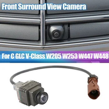 Для Mercedes Benz C W205 GLC W253 VITO V Class W447 W448 Новая Фронтальная Камера Объемного обзора A0009050806