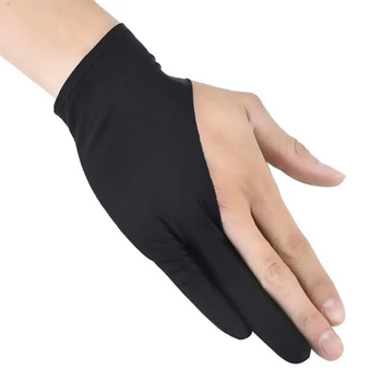 2-пальцевые планшетные перчатки для рисования с защитой от прикосновений для iPad Pro 9,7 10,5 12,9 дюймов Карандашом
