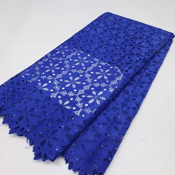 Сетчатая кружевная ткань 2022, высококачественная фиолетовая кружевная ткань из нигерийского тюля для свадебного платья sewingLY22