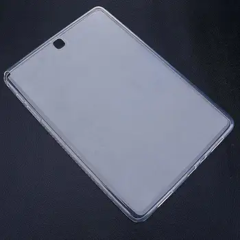 Чехол для Samsung Galaxy Tab A 9.7 SM-T550 T555 P550 P555 Крышка Прозрачный Чехол Мягкая Задняя крышка из ТПУ Для Планшета Tab A 9.7 T550