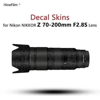 Чехол для объектива Nikkor Z 70-200 F2.8S Skin Для Nikon Z 70-200 мм f/2.8 VR S, Наклейка для объектива, Защитное Покрытие, Защита От царапин, Пленка-наклейка