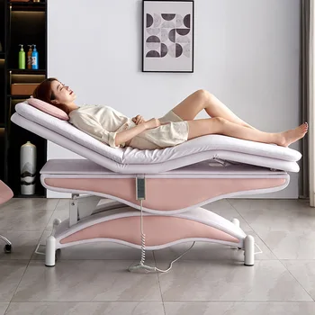 Электрическая косметологическая кровать, массажная кровать, полноавтоматическая подъемная операционная кровать для салона красоты, стоматологическая кровать