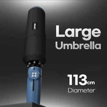 Новый Полностью автоматический зонт, блокирующий УЛЬТРАФИОЛЕТОВОЕ излучение, Большой Складной Зонт от солнца для мужчин, женщин, Зонт от Солнца, ветрозащитный, прочный