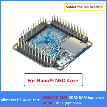 НОВИНКА-Для Nanopi NEO Core Allwinner H3 Четырехъядерный процессор Cortex-A7 EMCC Core Board Iot Ubuntucore Development Board
