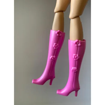 Новые стили кукольной обуви, сапоги на высоком каблуке, обувь на плоской подошве, игрушечная обувь для вашей маленькой ножки BB 1/6 куклы A199-1