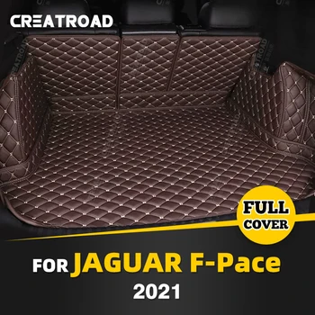 Автоматический Коврик для багажника с полным покрытием Для Jaguar F-PACE 2021, Накладка для багажника, Аксессуары Для защиты салона Грузового лайнера