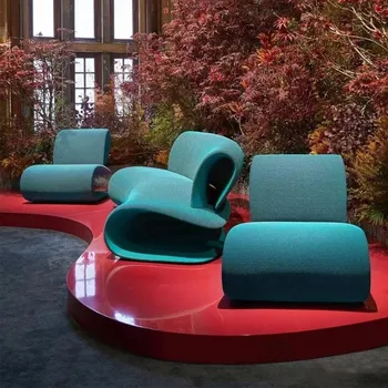 Изогнутый диван для террасы отеля Villa специальной формы
