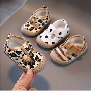 Обувь Для маленьких девочек, Брендовые нескользящие кроссовки для Новорожденных Мальчиков и Девочек, Детские Первые Ходунки, Детская Спортивная обувь, Повседневная Модная Обувь