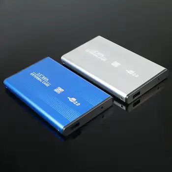 Полезная крышка жесткого диска Легкий чехол для жесткого диска Тонкой работы 2,5-дюймовый USB 2,0 Внешний пылезащитный чехол для жесткого диска