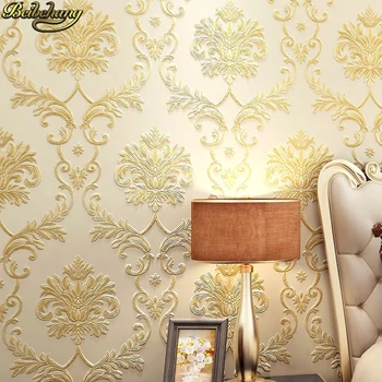 beibehang Тканевая фреска в рулоне современные флоковые обои papel de parede 3D настенные обои для спальни для гостиной Украшения дома