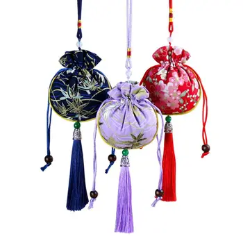 Карманная детская сумка для волос Lanugo, многофункциональная сумка для хранения ювелирных изделий, тканевый карман Han, сумка-саше в китайском стиле