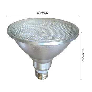 Красочный дистанционный прожектор с регулируемой яркостью RGB-PAR38 20 Вт, водонепроницаемый IP65 с номинальной освещенностью, Многоцветный светодиодный прожектор для украшения дома G6KA