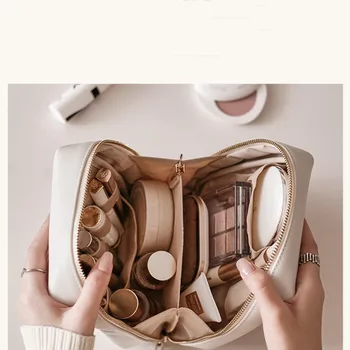 Небольшая Водонепроницаемая сумка Из яичной Скорлупы Модная Косметичка на Заказ Вертикальный Крем для Путешествий Косметичка