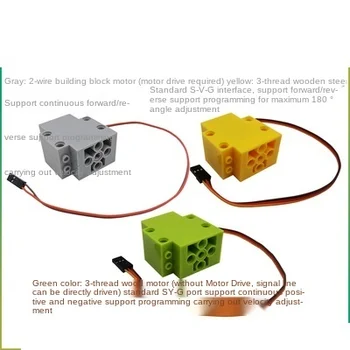 Программируемый строительный блок Двигателя Строительный блок Серводвигателя С поперечным выходным валом LEGO Power Control