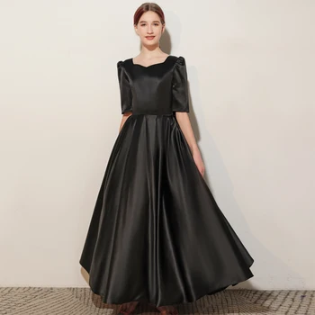 2023 Новое Вечернее платье на заказ для девочек-Элегантное Бальное платье с Половинными рукавами для Выпускного вечера