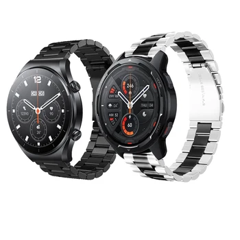 Ремешок для часов Xiaomi watch S1 Pro/Active/Mi Watch Color 2/Спортивный Ремешок для часов Металлический Браслет из нержавеющей стали