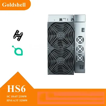 Goldshell HS6 Handshake & Siacoin Miner HNS 4,3-я Крипто-машина Asic с включенным блоком питания