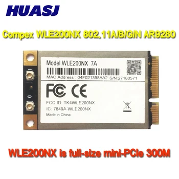 Huasj WLE200NX 802.11 A/B/G/N MINIPCI EXPRESS Qualcomm AR9280 802.11bgn двухдиапазонный беспроводной модуль 2,4 ГГц 5 ГГц 2x2 MIMO